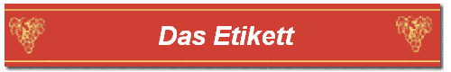 Das Etikett